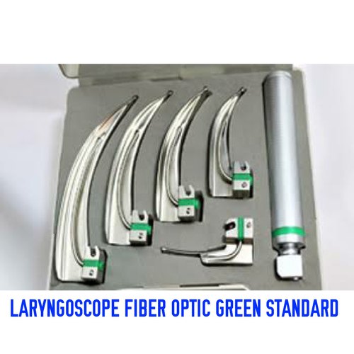 Laryngoscope Fiber Optic Green Standard
